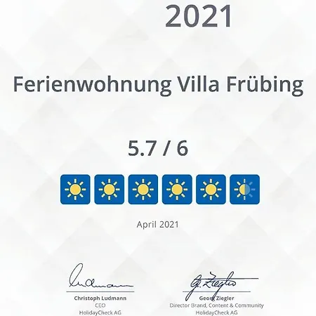 Apartment Fruebing *
